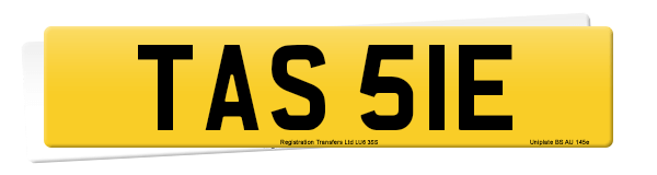 Registration number TAS 51E